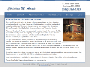 Law Office of Christina M. Amate Law Office of Christina M. Amate