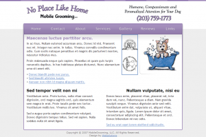 Mobile Grooming Template Mobile Grooming Template